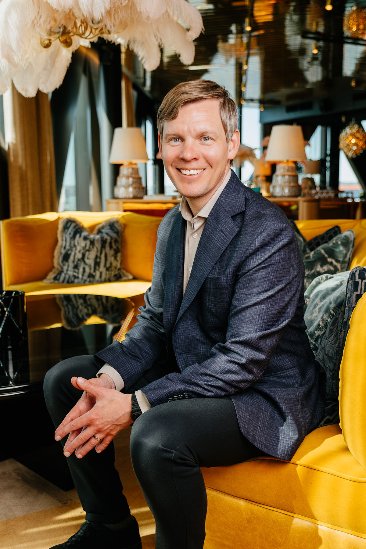 Fredrik Roxhage, vd Allevi