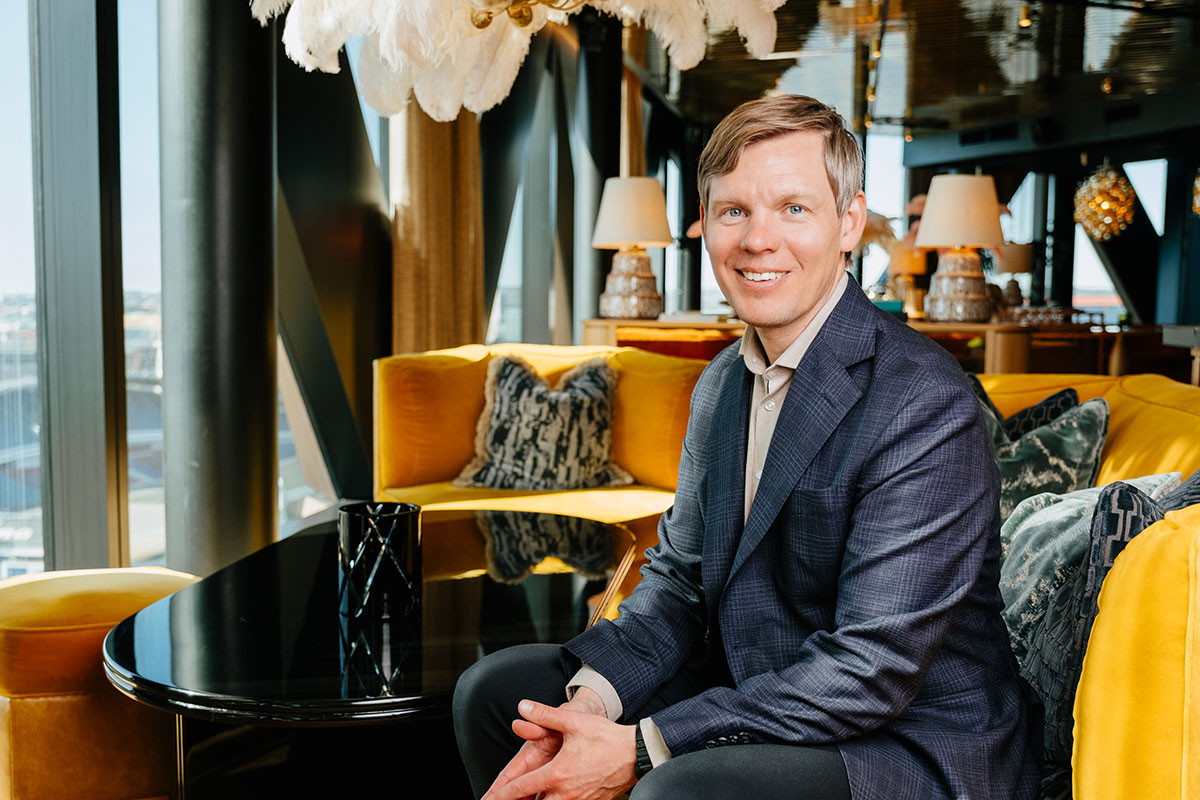 Fredrik Roxhage, vd Allevi